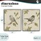 Stupell Industries Neutral Bird Scene 2pc Framed Giclee Set, design by Lanie Loreth